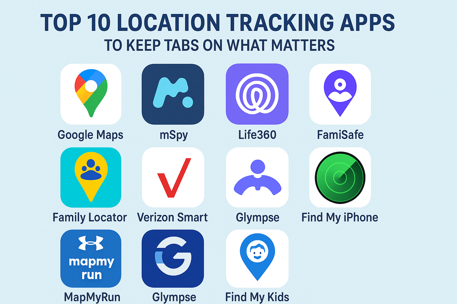 LOCATION TRACKING APPS