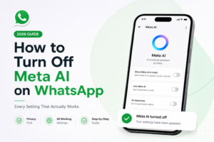 How to turn off Meta AI on WhatsApp in 2026 using privacy settings and available options